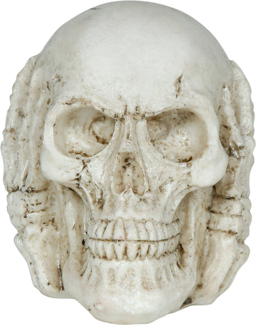 Halloween Schedel 6cm van Fiestas Guirca koop je bij Partywinkel