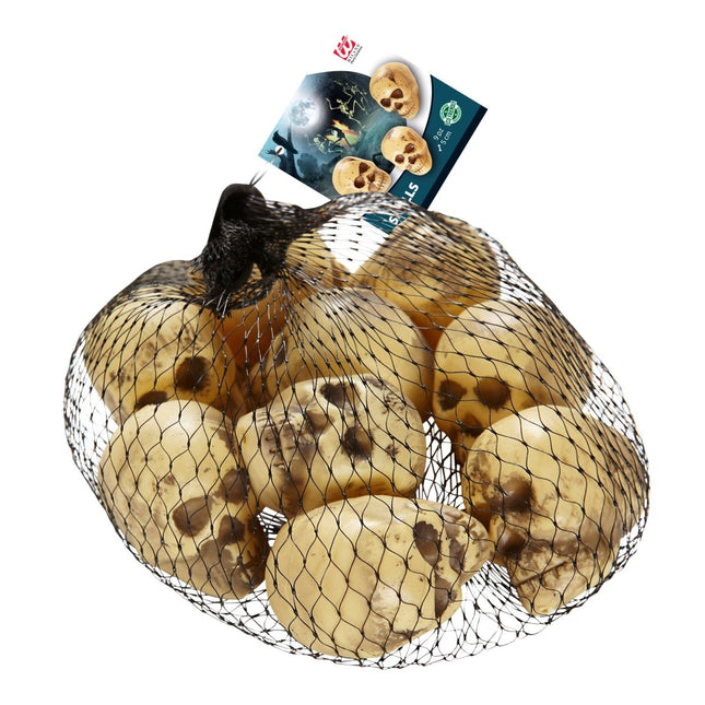 Halloween Schedel 9st van Widmann koop je bij Partywinkel