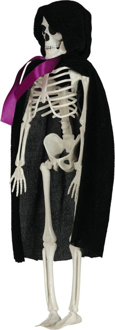 Halloween Skelet Blauw Wit Bruidegom 43cm van Fiestas Guirca koop je bij Partywinkel