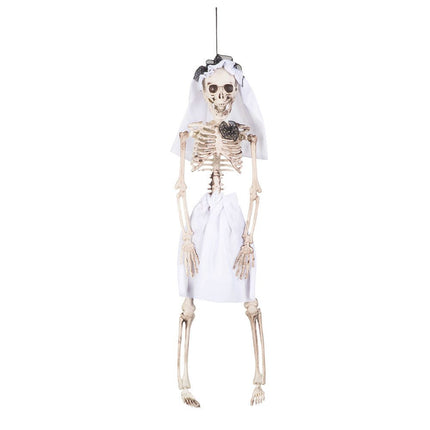 Halloween Skelet Bruid 40cm van Boland koop je bij Partywinkel