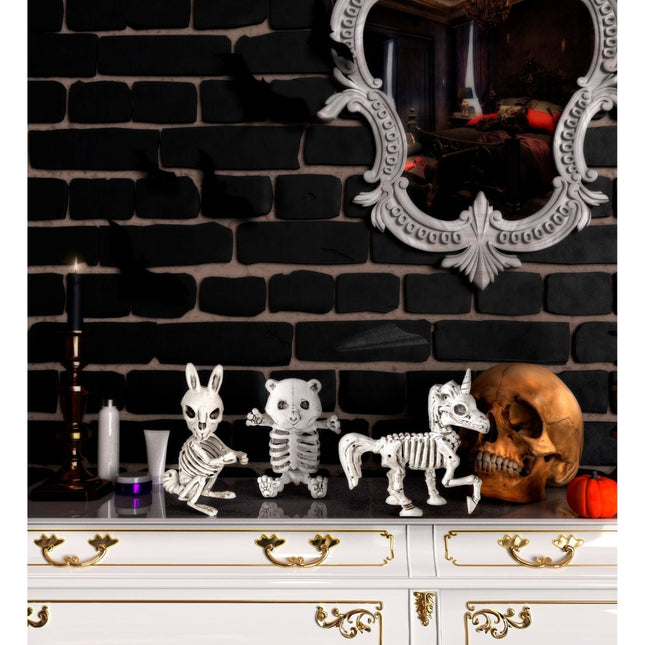 Halloween Skelet Konijn 16cm van Widmann koop je bij Partywinkel