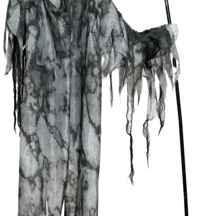 Halloween Skelet Vliegend Met Licht, Geluid En Beweging 2,05m van Fiestas Guirca koop je bij Partywinkel