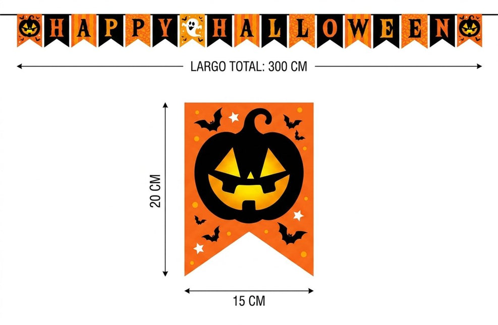Halloween Slinger 3m van Fiestas Guirca koop je bij Partywinkel
