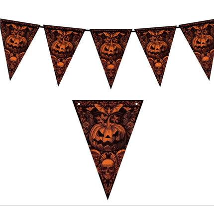 Halloween Slinger Pompoen 2,7m van Fiestas Guirca koop je bij Partywinkel