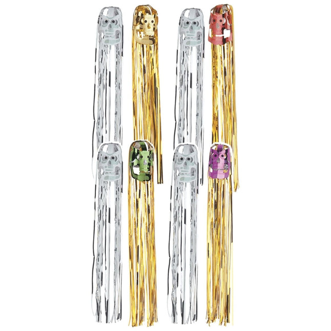 Halloween Slingers Schedels 3st van Widmann koop je bij Partywinkel