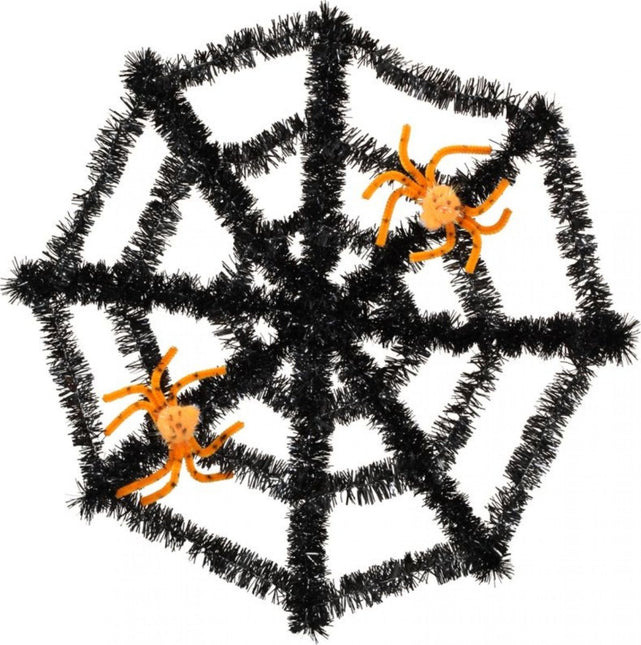 Halloween Spinnenweb 41cm van Orlob koop je bij Partywinkel
