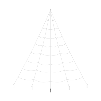 Halloween Spinnenweb Wit van Partydeco koop je bij Partywinkel