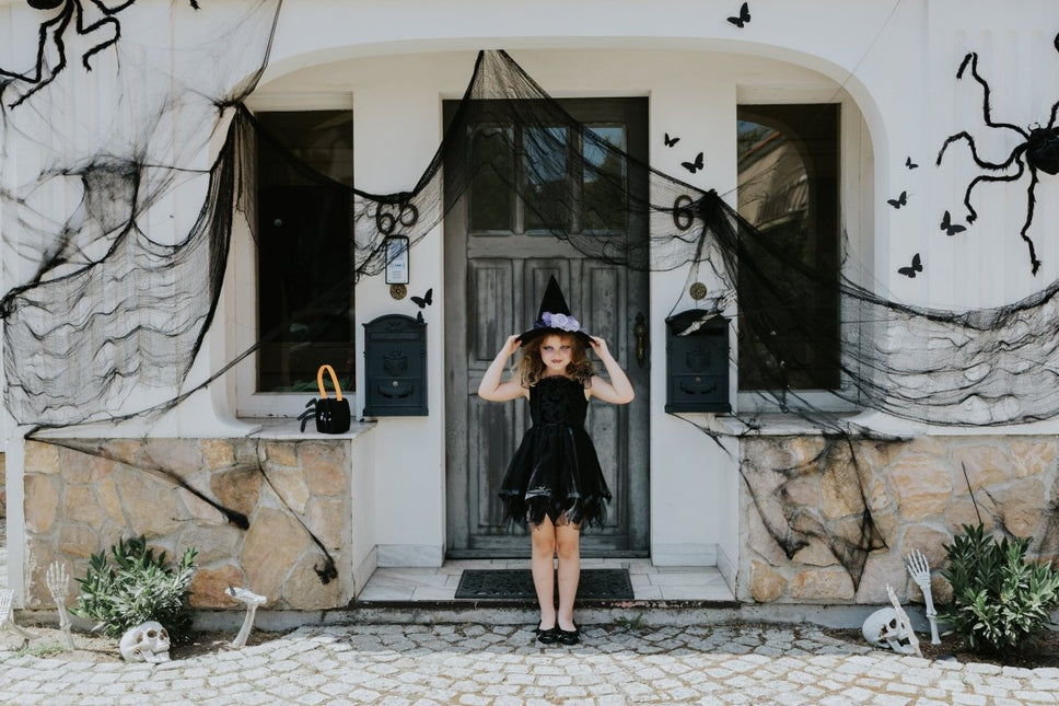 Halloween Spinnenweb Zwart van Partydeco koop je bij Partywinkel