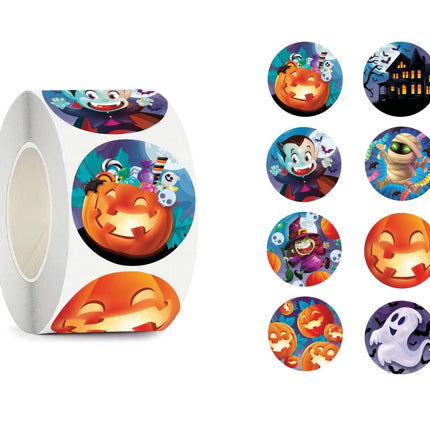 Halloween Stickers 200st van Fiestas Guirca koop je bij Partywinkel