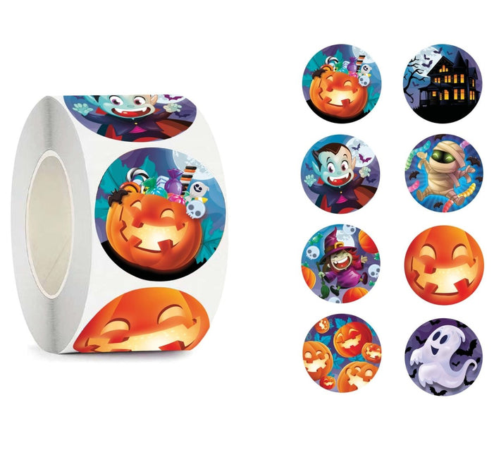 Halloween Stickers 200st van Fiestas Guirca koop je bij Partywinkel