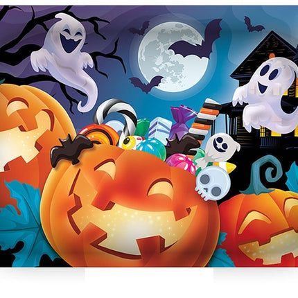 Halloween Tafeldecoratie Pompoen 24cm van Fiestas Guirca koop je bij Partywinkel