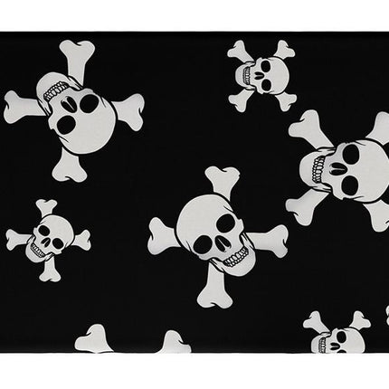 Halloween Tafelkleed Doodshoofd 2,74m van Fiestas Guirca koop je bij Partywinkel