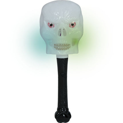 Halloween Toverstaf Schedel 22cm van Fiestas Guirca koop je bij Partywinkel