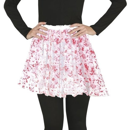 Halloween Tutu Dames Bloederig 40cm van Fiestas Guirca koop je bij Partywinkel