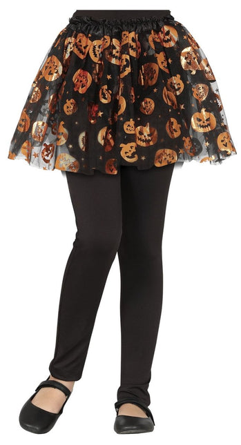 Halloween Tutu Meisje Pompoenen 30cm van Fiestas Guirca koop je bij Partywinkel