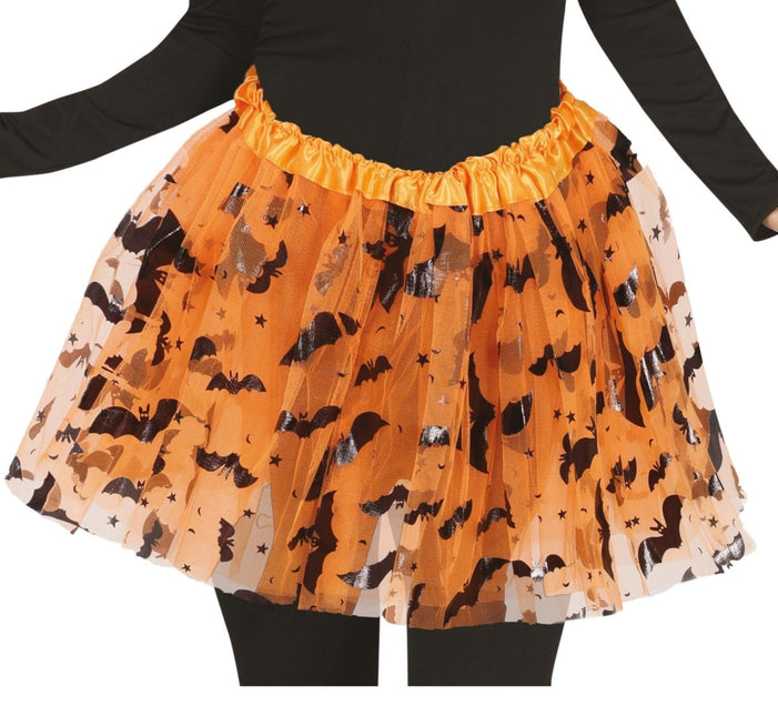 Halloween Tutu Oranje Meisje 40cm van Fiestas Guirca koop je bij Partywinkel