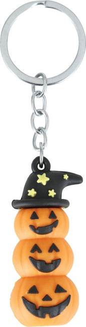 Halloween Uitdeelcadeautjes Sleutelhangers 4,5cm 6st van Fiestas Guirca koop je bij Partywinkel