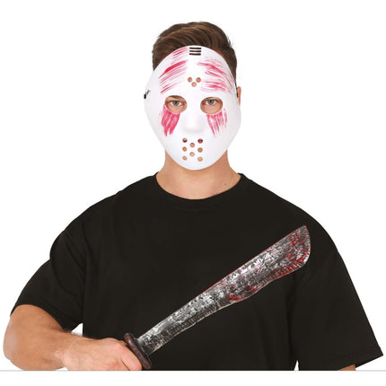 Halloween Verkleedset Masker Met Machet van Fiestas Guirca koop je bij Partywinkel