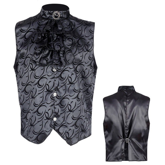 Halloween Vest Zwart Gotisch van Widmann koop je bij Partywinkel