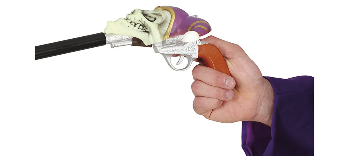 Halloween Wandelstok Joker 90cm van Fiestas Guirca koop je bij Partywinkel