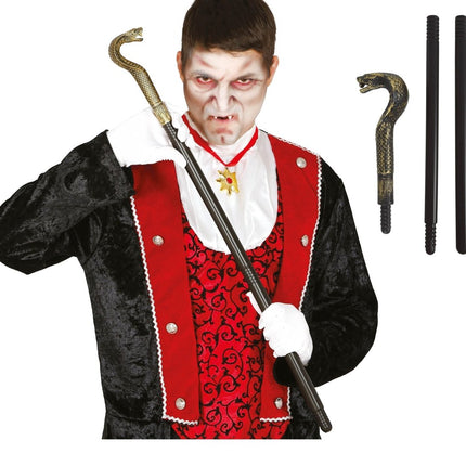 Halloween Wandelstok Slang 78cm van Fiestas Guirca koop je bij Partywinkel