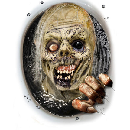 Halloween Wc Sticker Zombie van Fiestas Guirca koop je bij Partywinkel