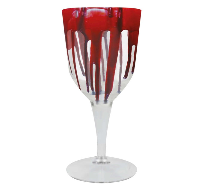 Halloween Wijnglas Bloederig van Fiestas Guirca koop je bij Partywinkel
