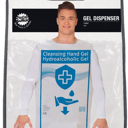 Handgel Dispenser Kostuum L van Fiestas Guirca koop je bij Partywinkel