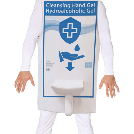 Handgel Dispenser Kostuum L van Fiestas Guirca koop je bij Partywinkel