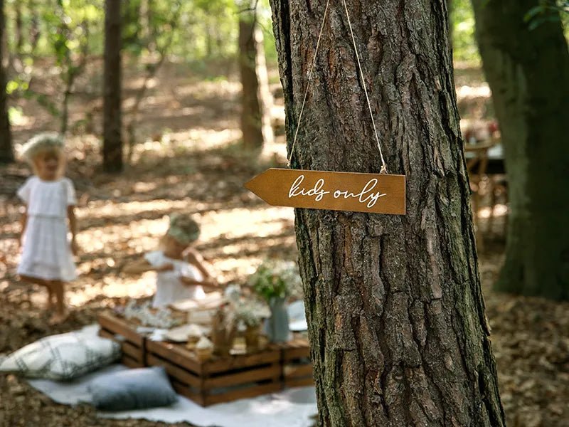 Hangbord Kids Only 36cm van Partydeco koop je bij Partywinkel