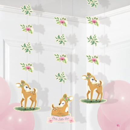 Hangdecoratie Hertjes 81cm 3st van Creative Converting koop je bij Partywinkel