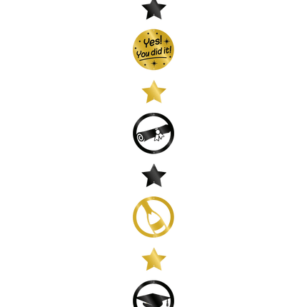 Hangdecoratie You Did It 120cm van Paper Dreams koop je bij Partywinkel