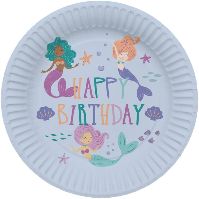 Happy Birthday Borden Zeemeermin van Folat koop je bij Partywinkel