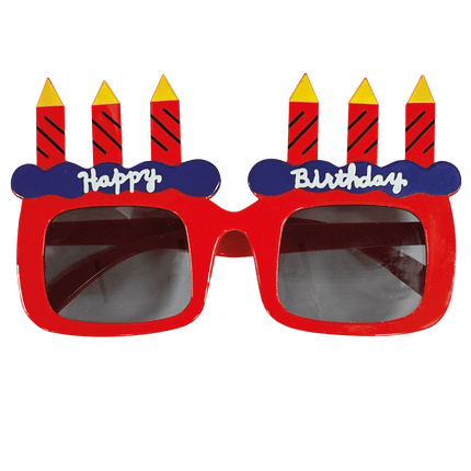 Happy Birthday Bril Candles van Procos koop je bij Partywinkel