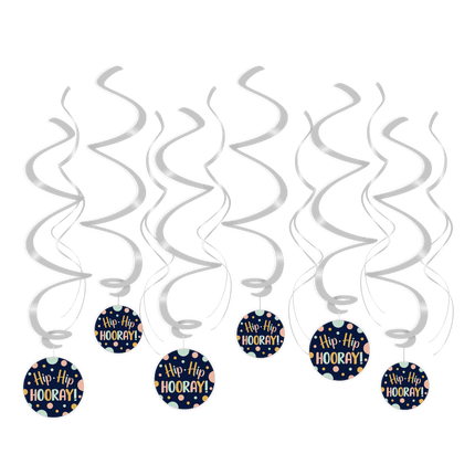 Happy Birthday Hangdecoratie Hip Hip Hooray 70cm van Paper Dreams koop je bij Partywinkel