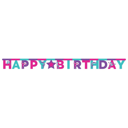 Happy Birthday Letterslinger 3m van Creative Converting koop je bij Partywinkel