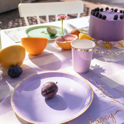 Happy Birthday Servetten 33cm 12st van Partydeco koop je bij Partywinkel