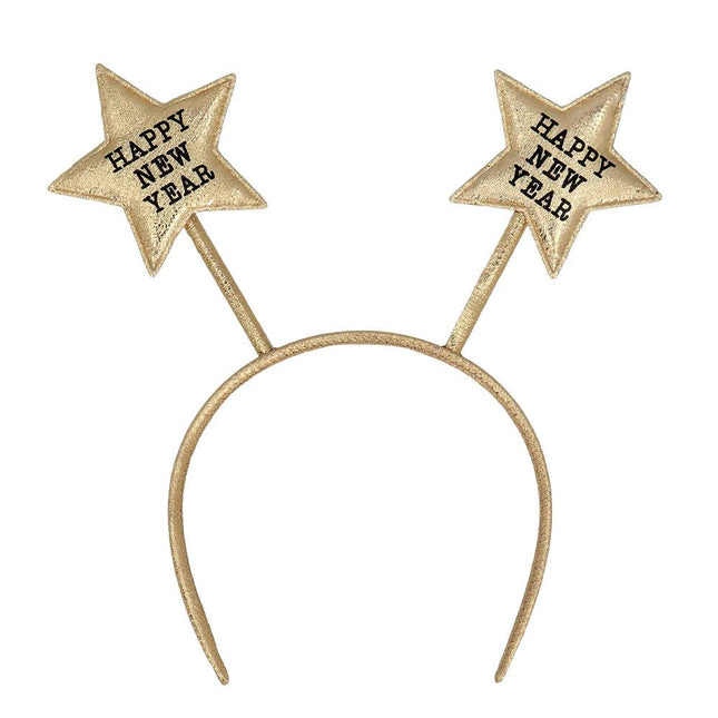 Happy New Year Haarband van Boland koop je bij Partywinkel