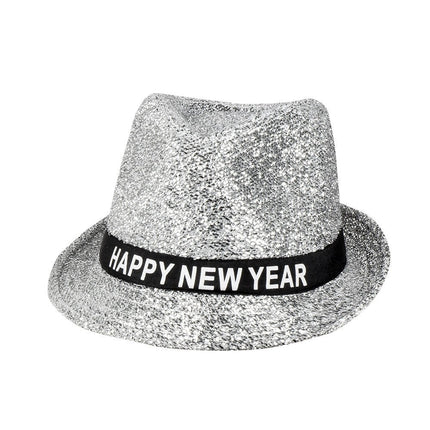 Happy New Year Hoed Glitter van Boland koop je bij Partywinkel