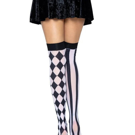 Harlekijn Kousen van Leg Avenue koop je bij Partywinkel