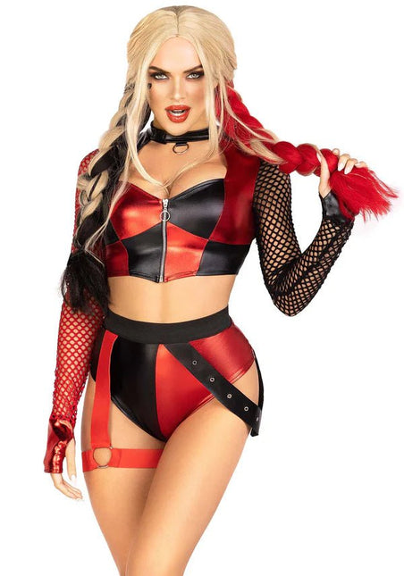 Harley Quinn Kostuum Dames Leg Avenue van Leg Avenue koop je bij Partywinkel