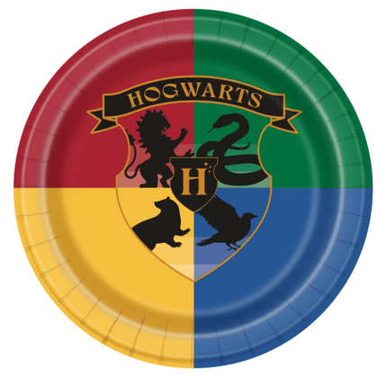 Harry Potter Bordjes 9" 8st van Unique koop je bij Partywinkel