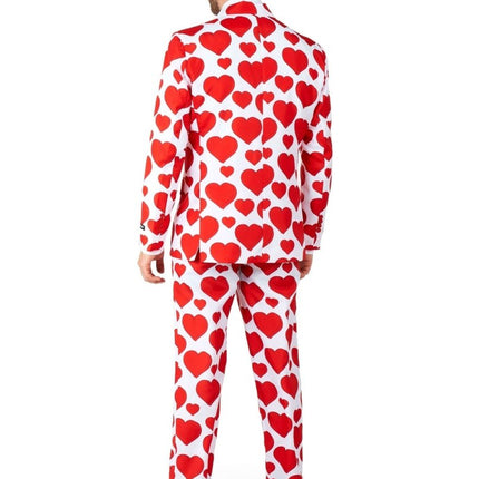 Hart Liefde Pak Heren Suitmeister van Suitmeister koop je bij Partywinkel