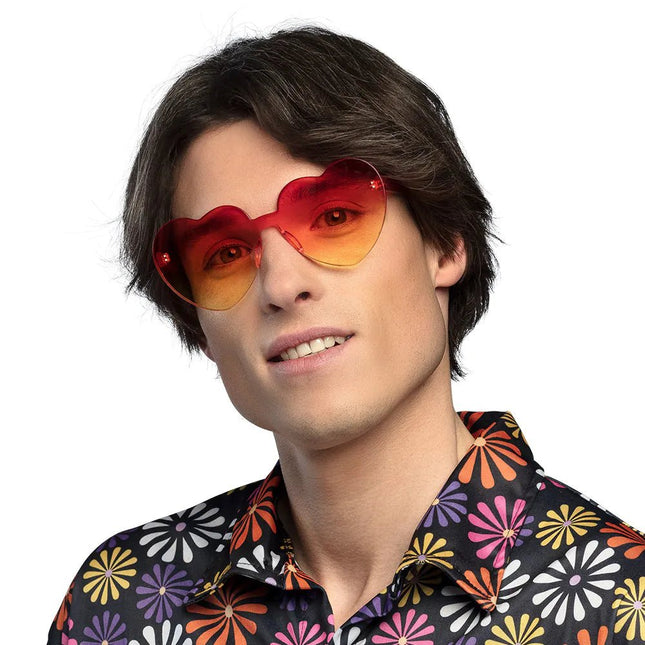 Hartjes Bril Oranje van Boland koop je bij Partywinkel