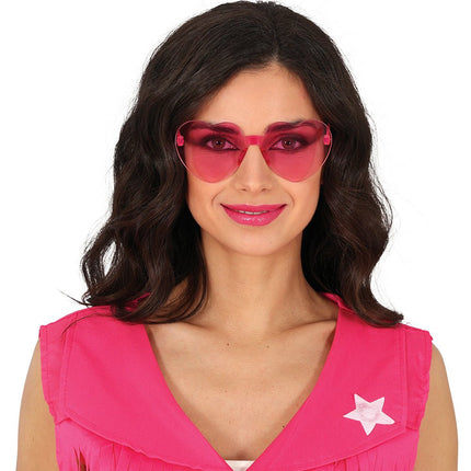 Hartjes Bril Roze van Fiestas Guirca koop je bij Partywinkel