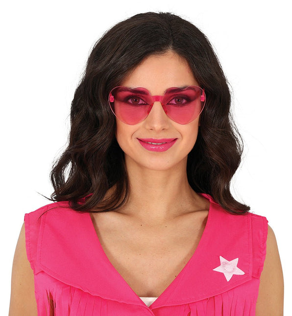 Hartjes Bril Roze van Fiestas Guirca koop je bij Partywinkel