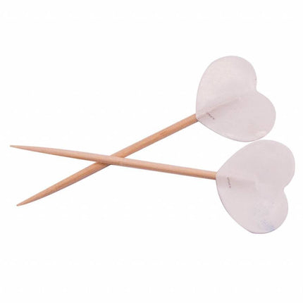 Hartjes Prikkers Wit 50st van Folat koop je bij Partywinkel