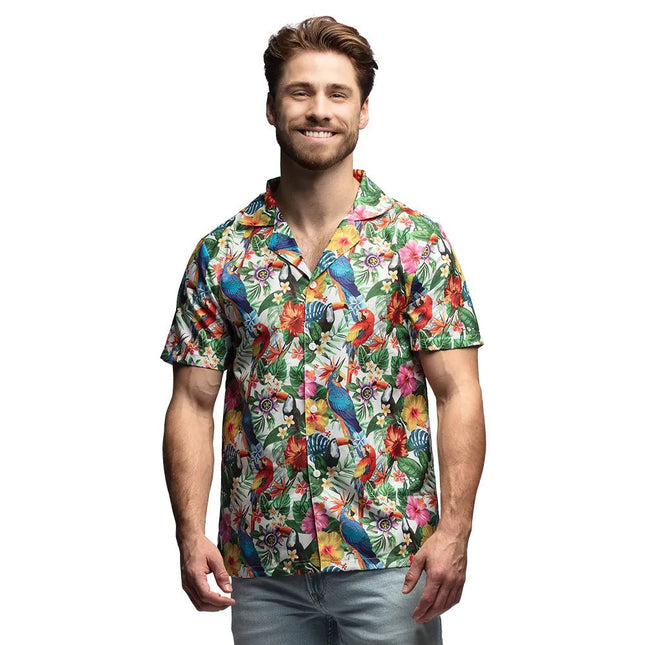 Hawaii Blouse Heren van Boland koop je bij Partywinkel