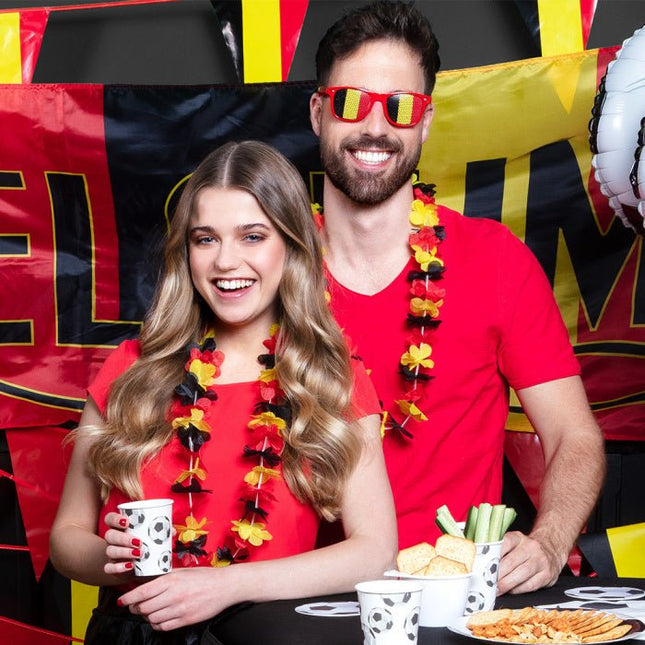 Hawaii Krans Belgie 56cm van Boland koop je bij Partywinkel