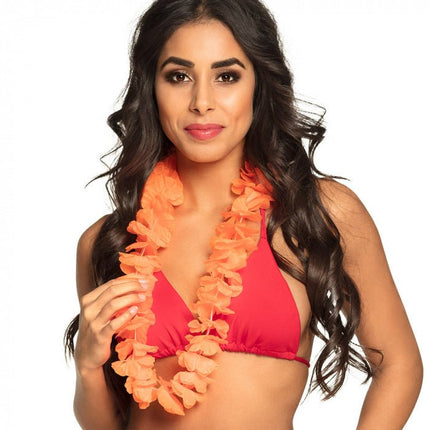 Hawaii Krans Oranje van Boland koop je bij Partywinkel
